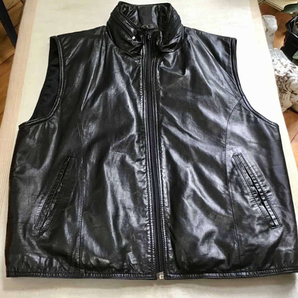 Cellini Leather Vest